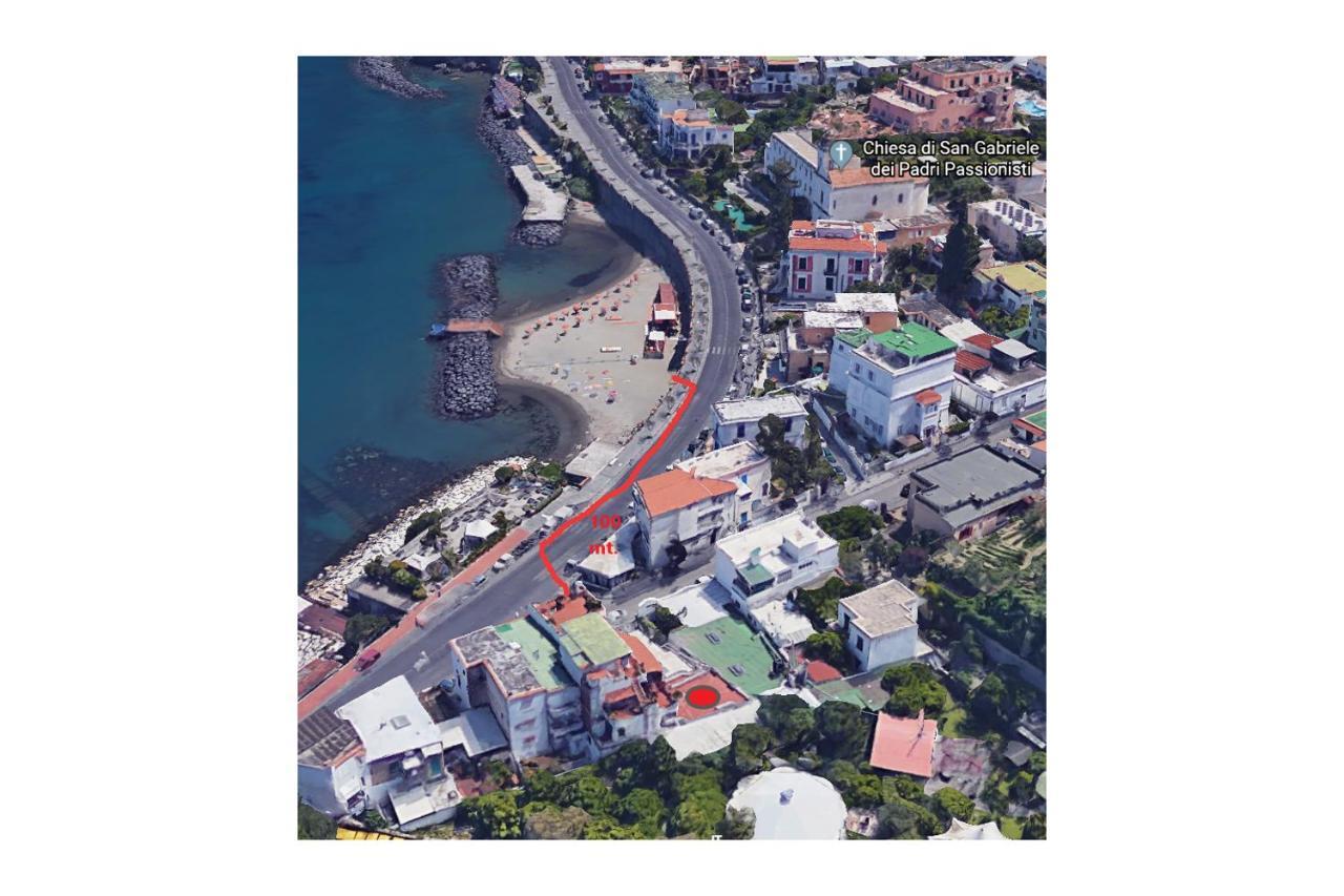 La Terrazza Dell^Ippocampo #Seaview Apartment Ischia Kültér fotó